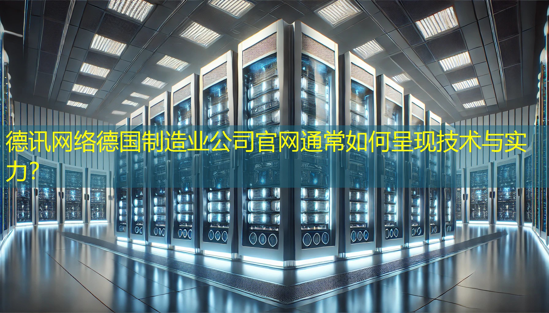 德国制造业公司官网通常如何呈现技术与实力? 德国制造业公司官网通常如何呈现技术与实力?