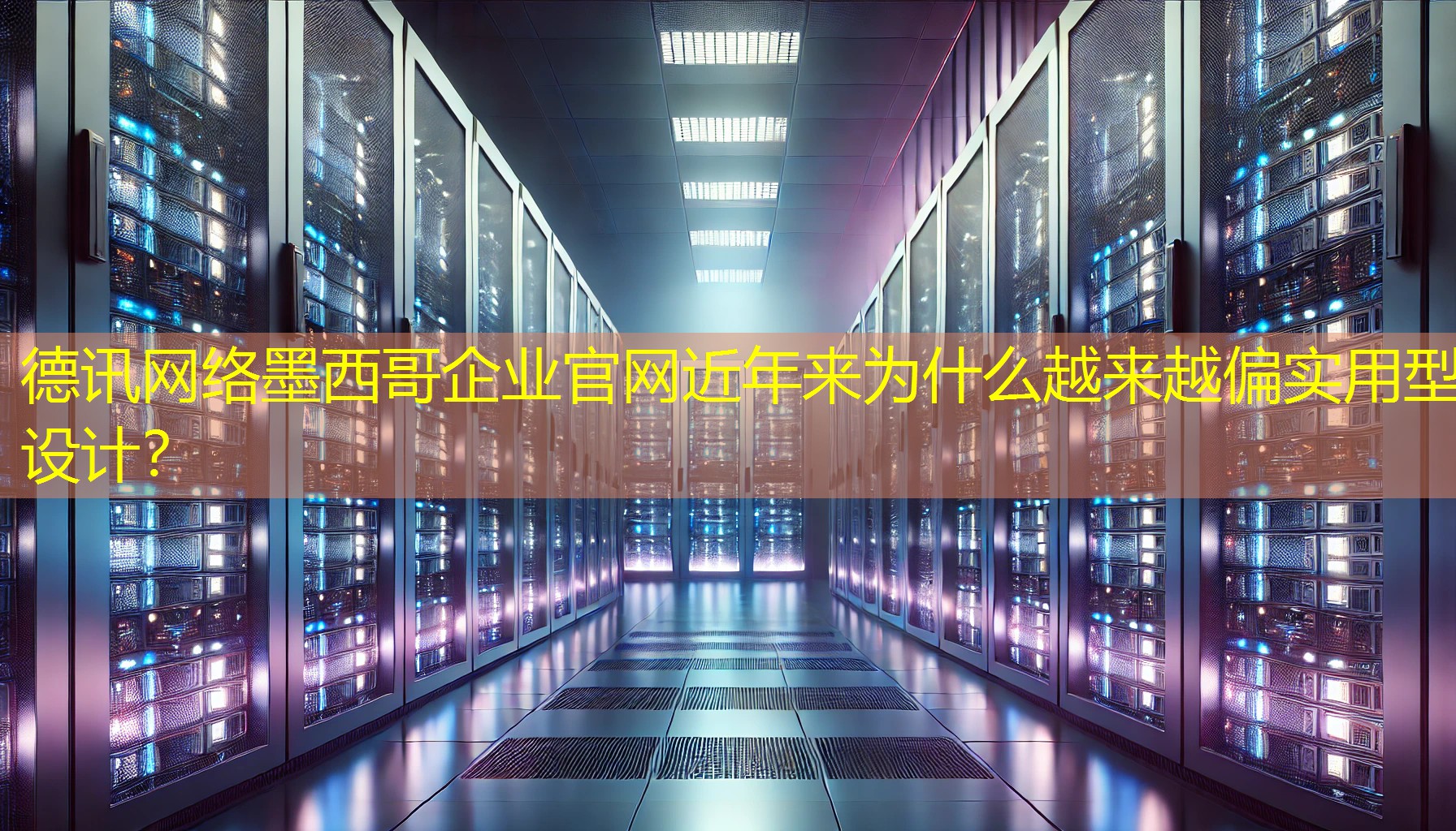 墨西哥企业官网近年来为什么越来越偏实用型设计？