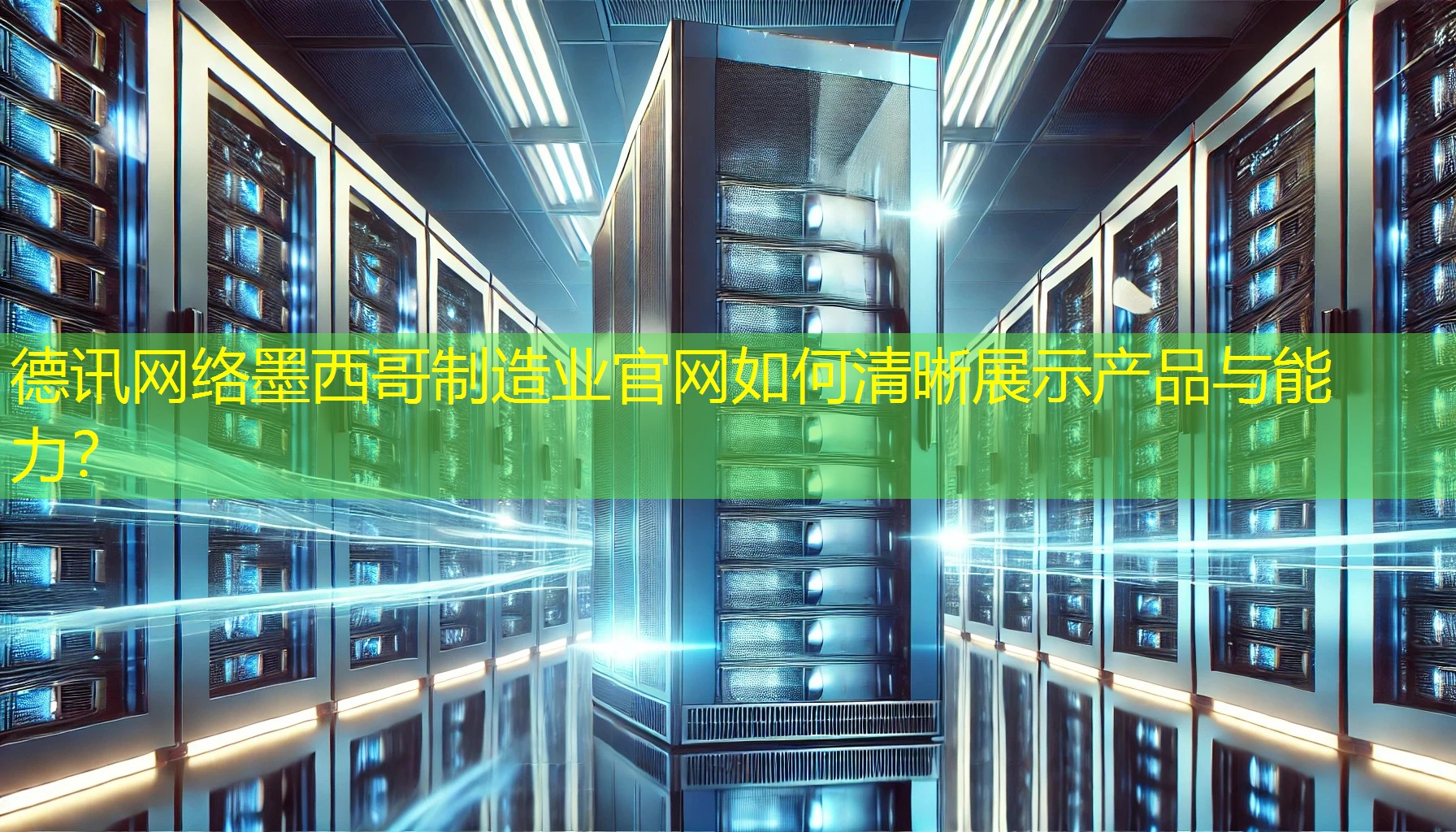 墨西哥制造业官网如何清晰展示产品与能力？