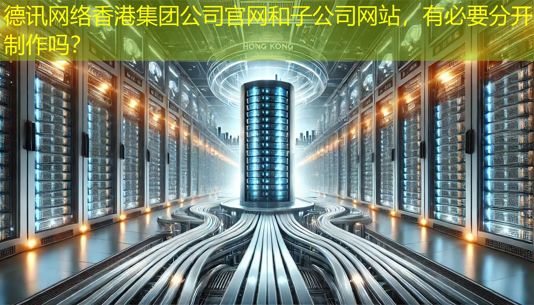 香港集团公司官网和子公司网站，有必要分开制作吗？