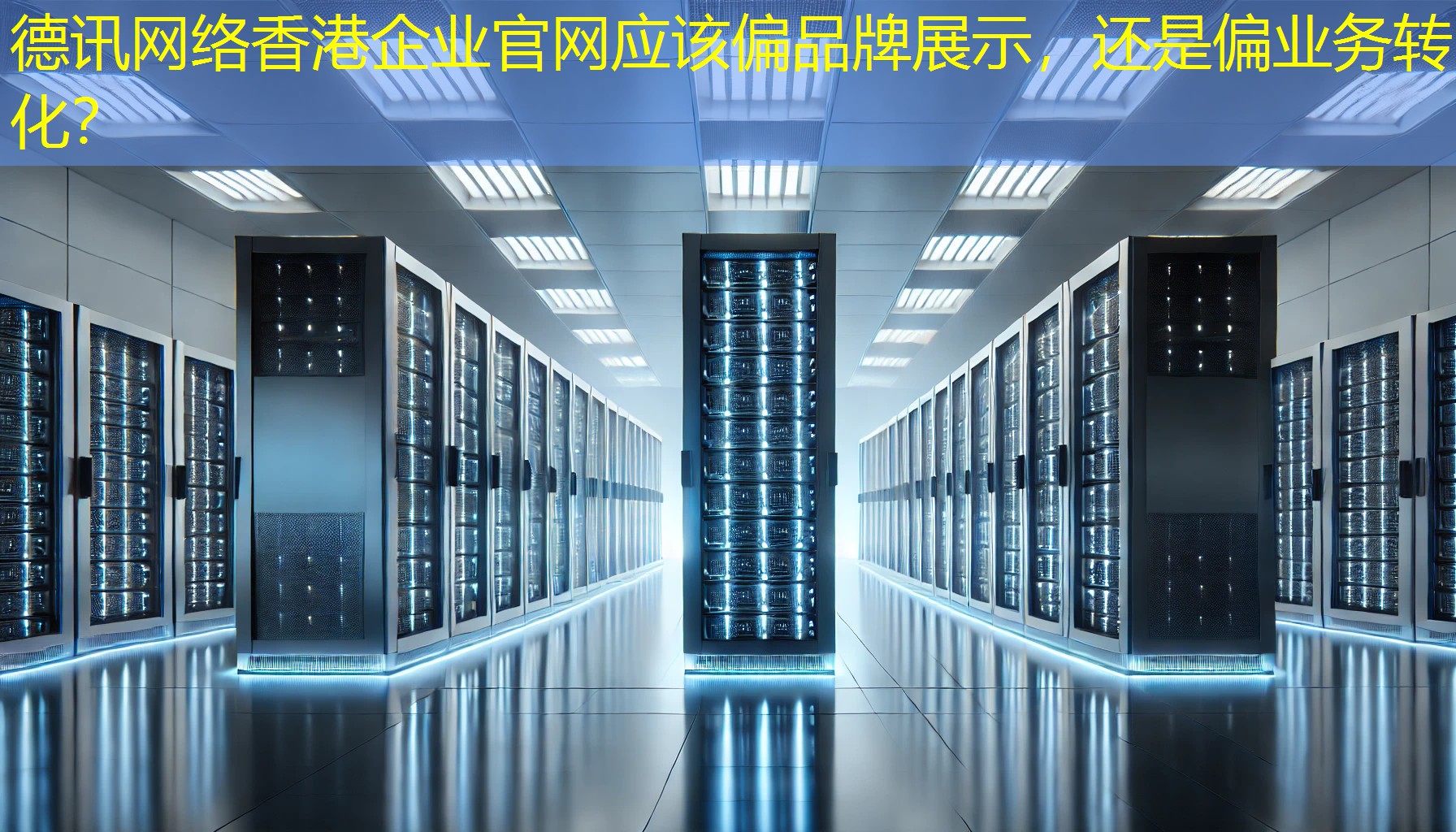 香港企业官网应该偏品牌展示，还是偏业务转化？