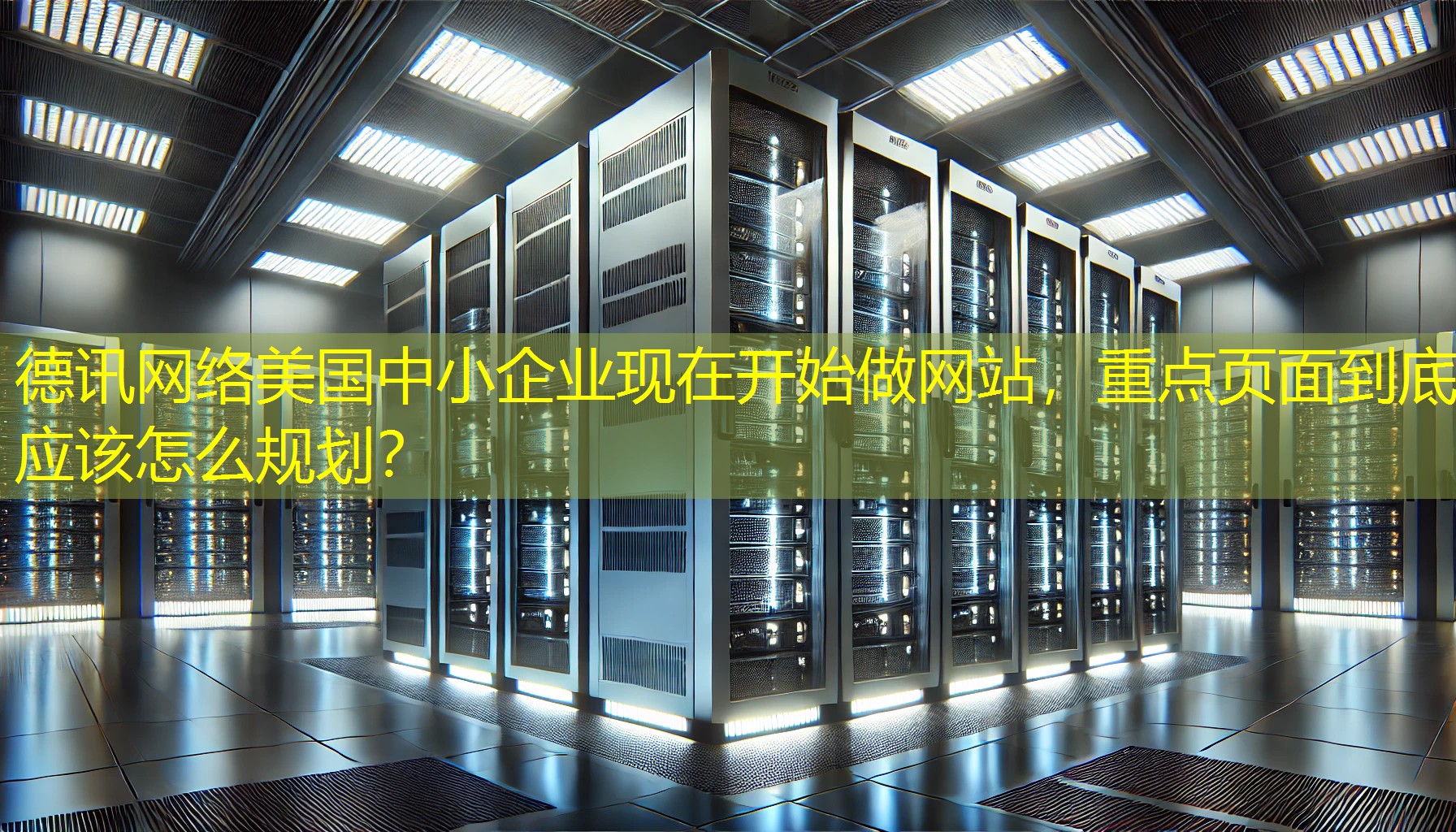 美国中小企业现在开始做网站，重点页面到底应该怎么规划？