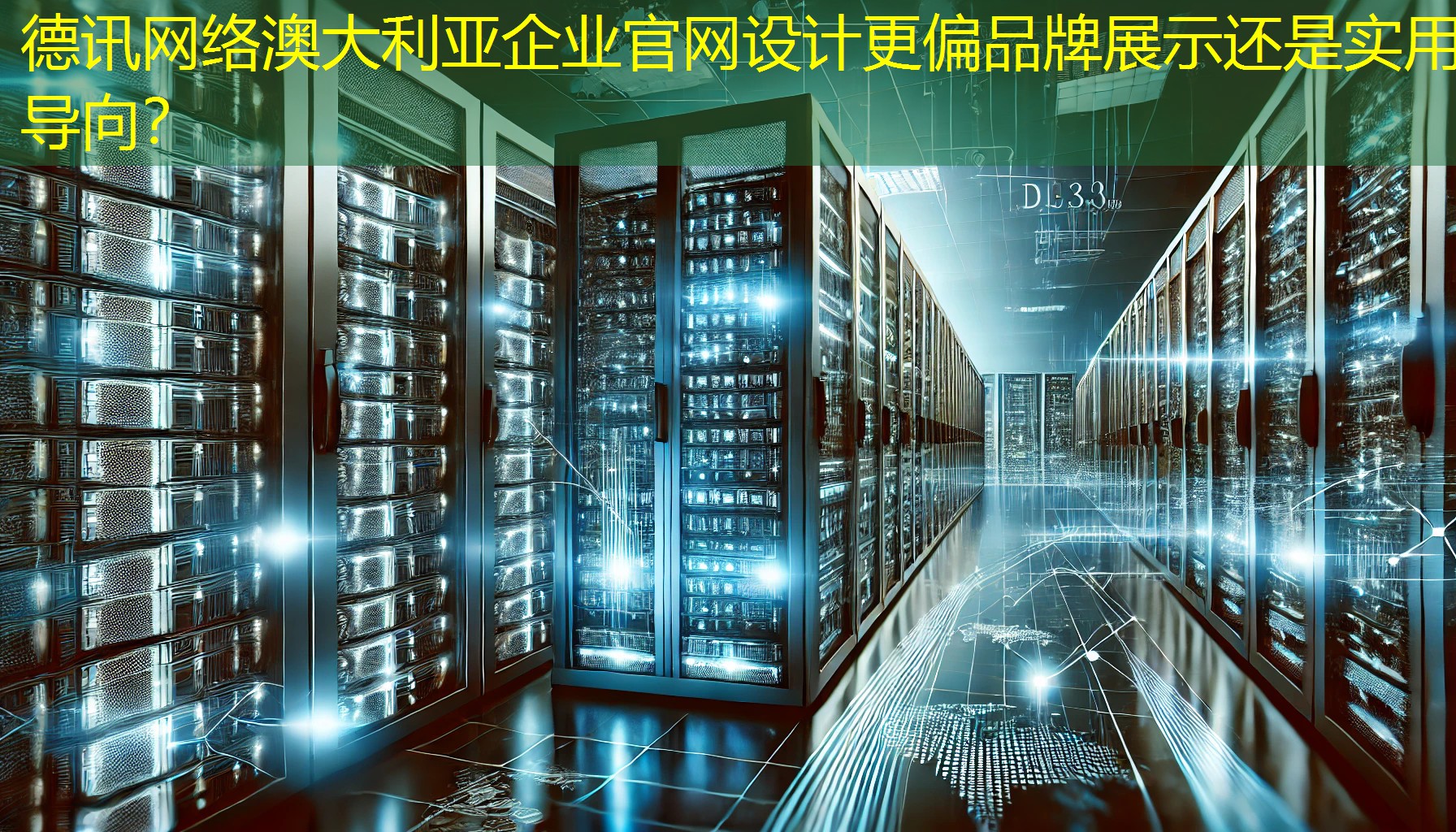 澳大利亚企业官网设计更偏品牌展示还是实用导向？