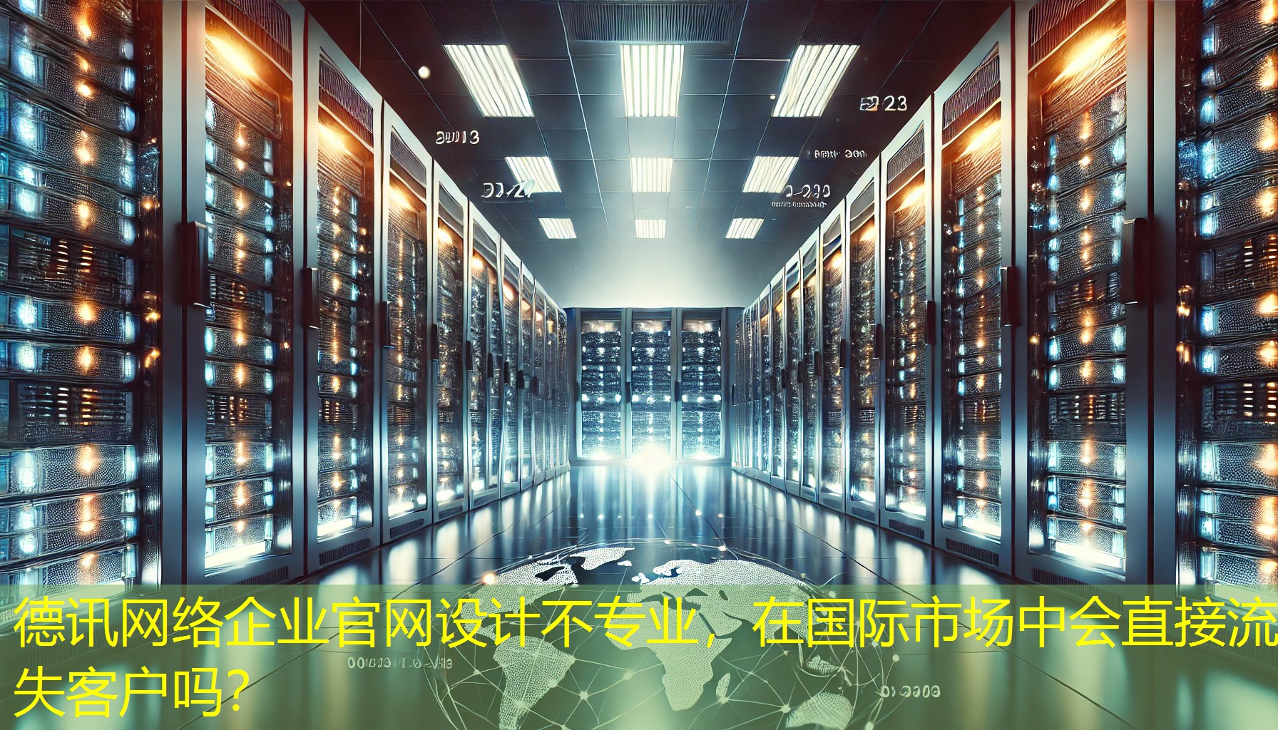 企业官网设计不专业，在国际市场中会直接流失客户吗？