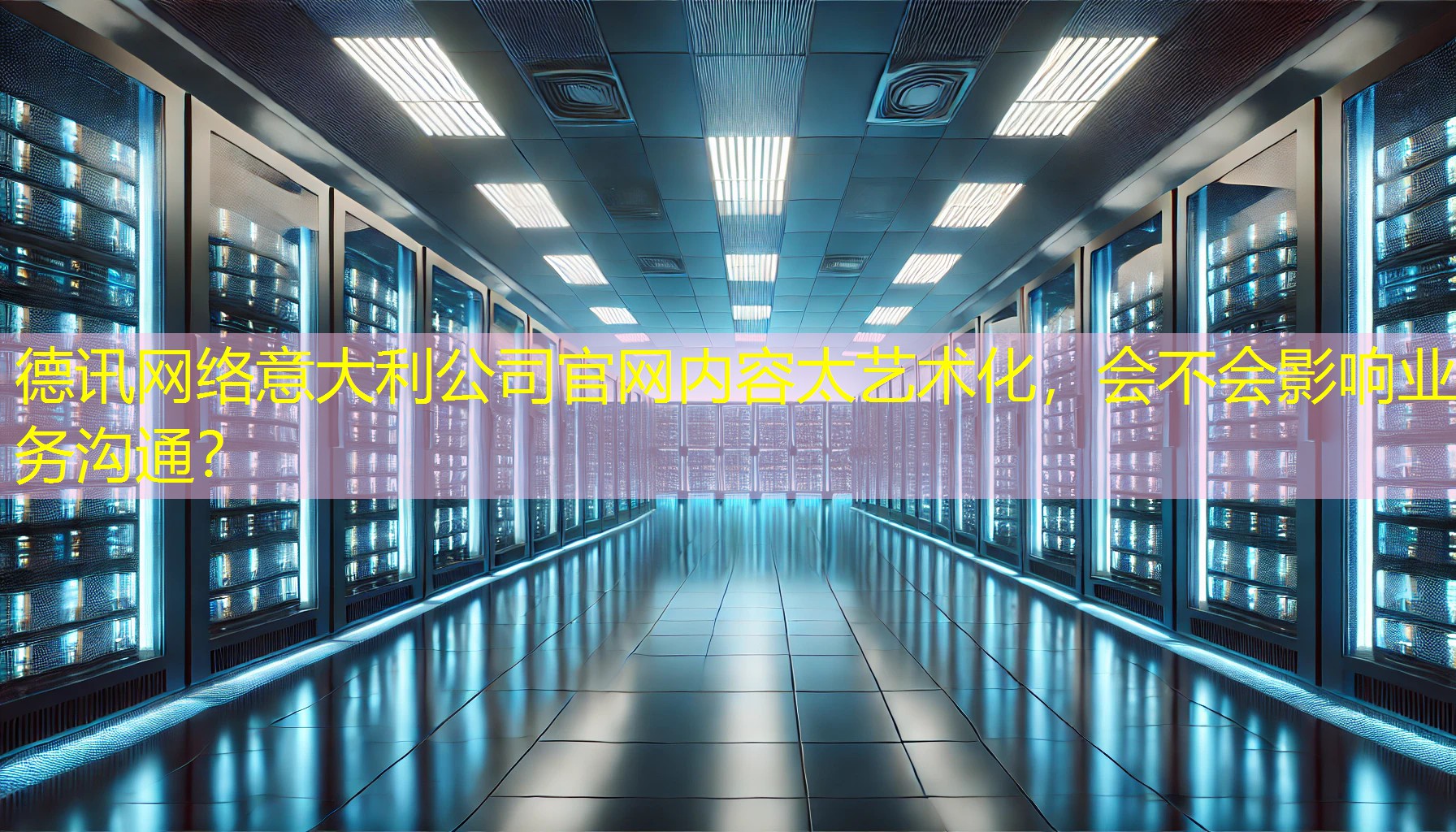 意大利公司官网内容太艺术化，会不会影响业务沟通？