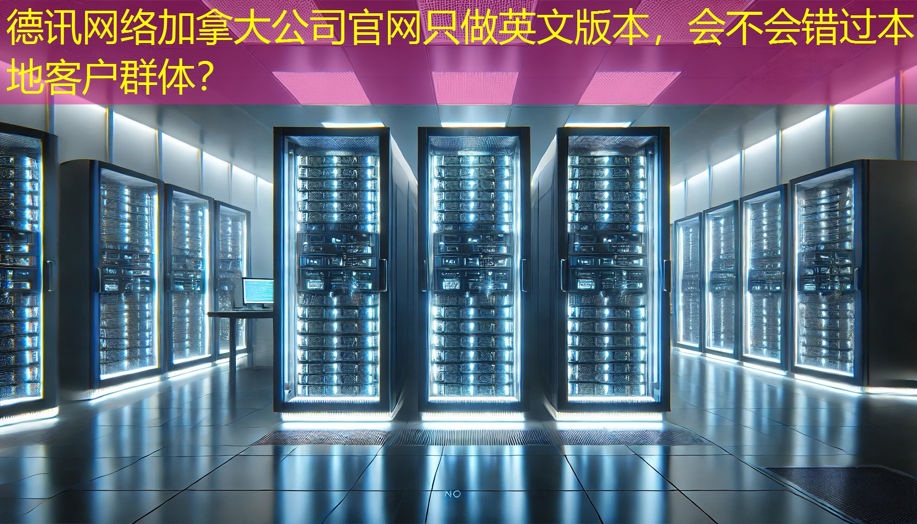 加拿大公司官网只做英文版本，会不会错过本地客户群体？