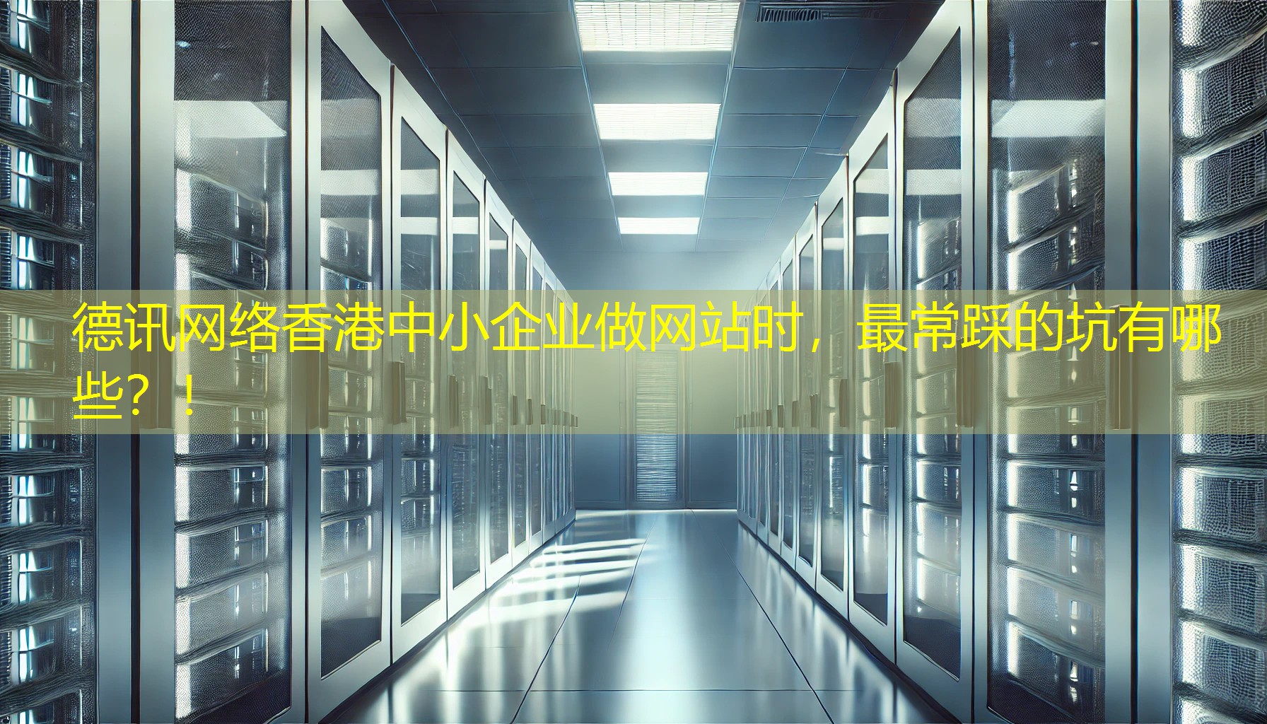 香港中小企业做网站时，最常踩的坑有哪些？！