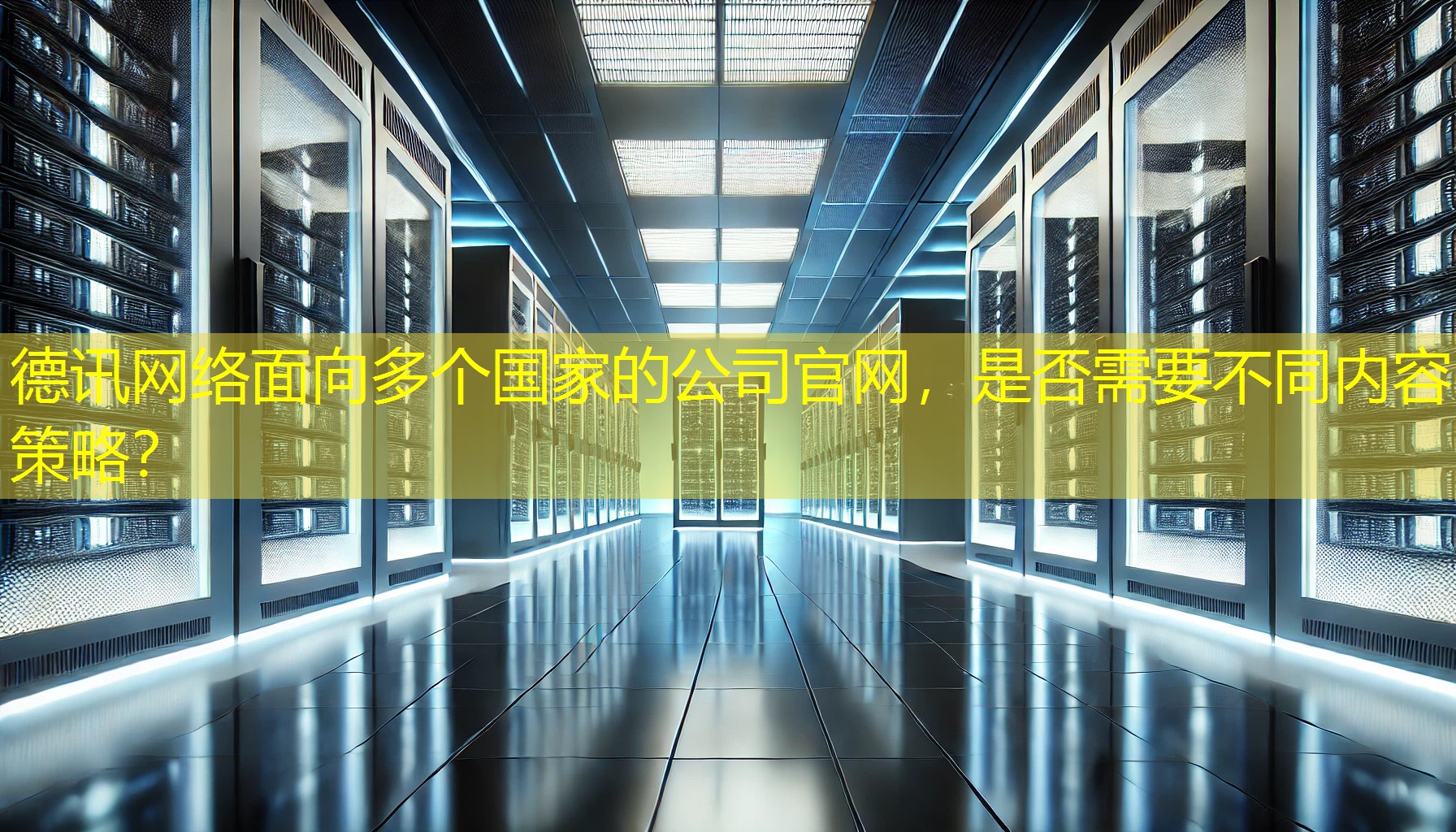 面向多个国家的公司官网，是否需要不同内容策略？