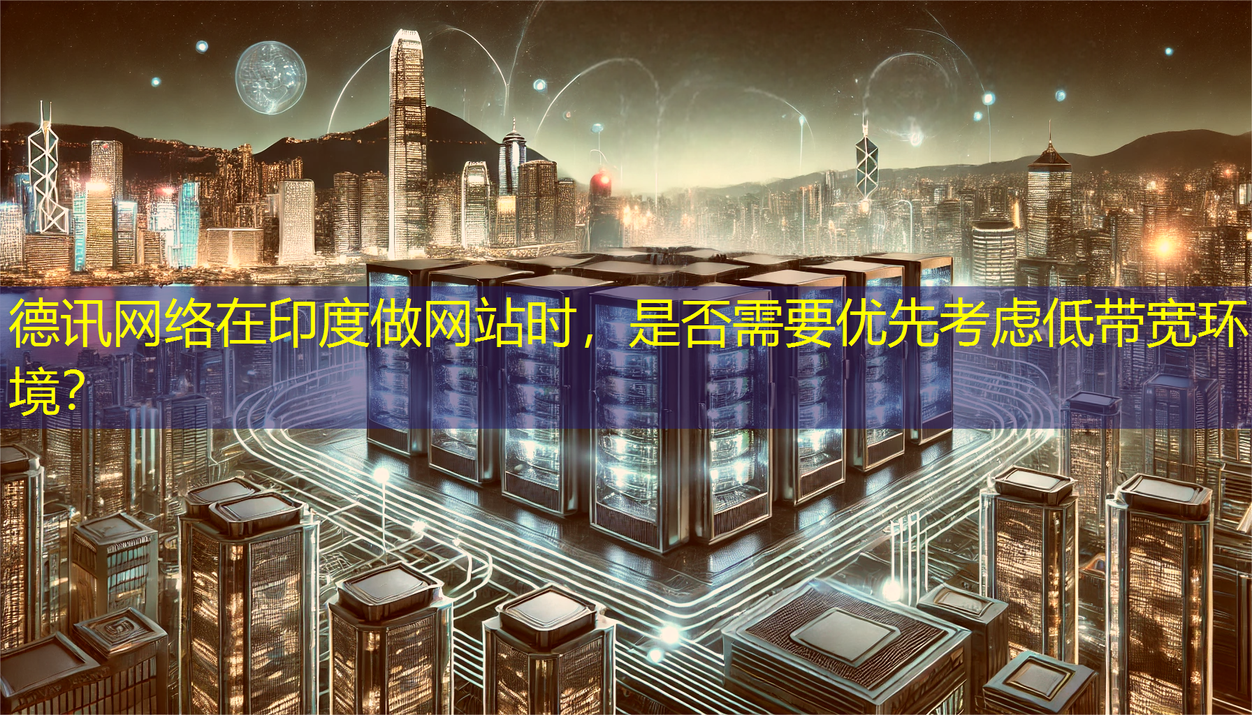 在印度做网站时,是否需要优先考虑低带宽环境? 在印度做网站时,是否需要优先考虑低带宽环境?