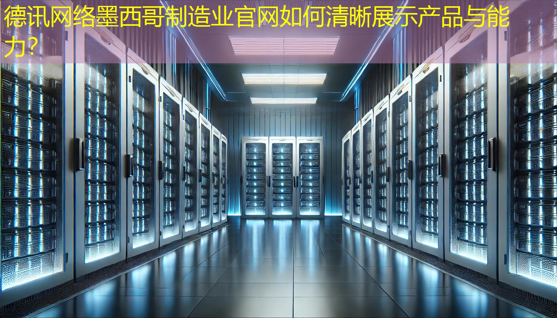 墨西哥制造业官网如何清晰展示产品与能力？