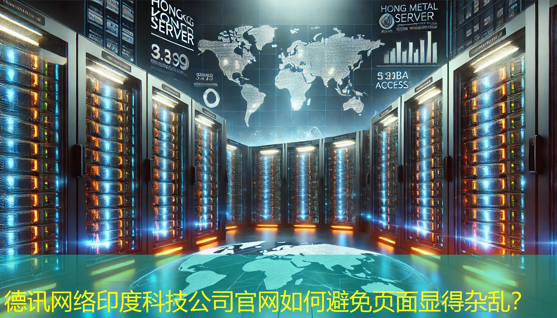 印度科技公司官网如何避免页面显得杂乱？