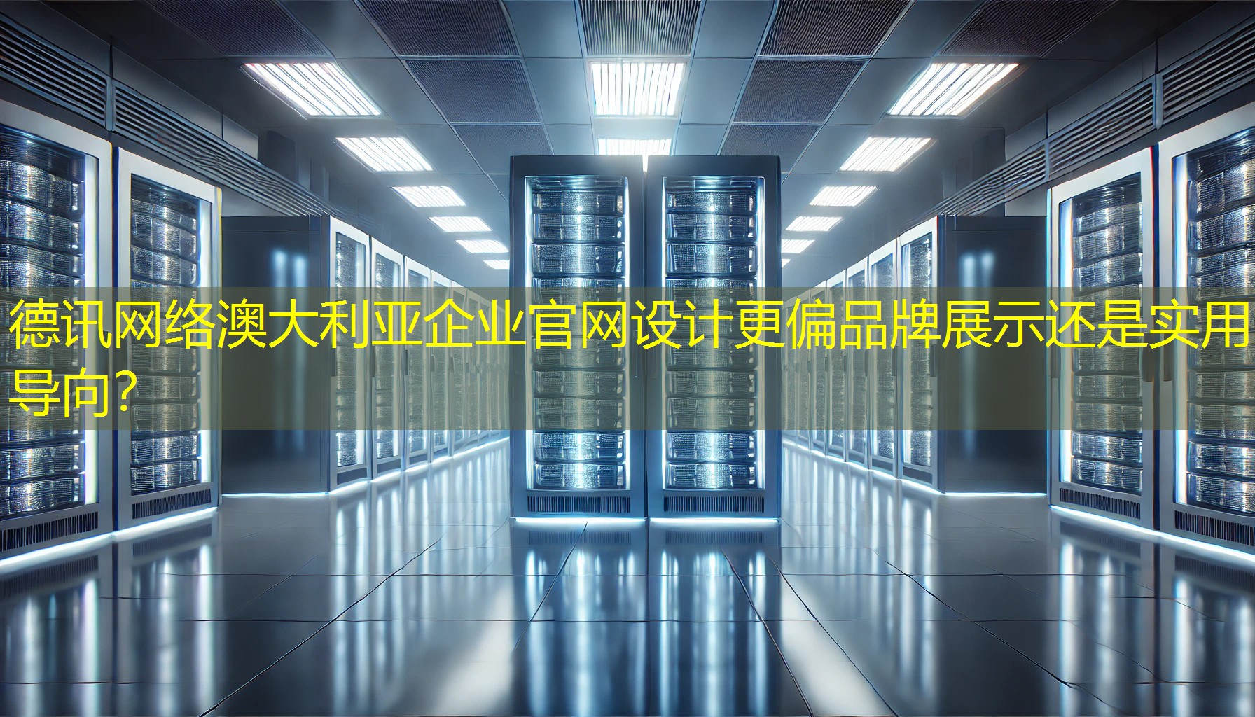 澳大利亚企业官网设计更偏品牌展示还是实用导向？