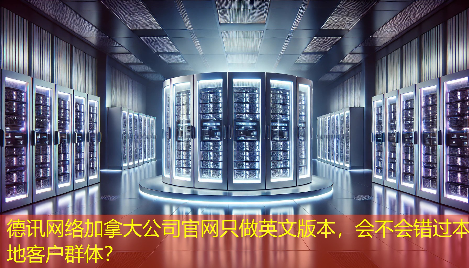 加拿大公司官网只做英文版本，会不会错过本地客户群体？