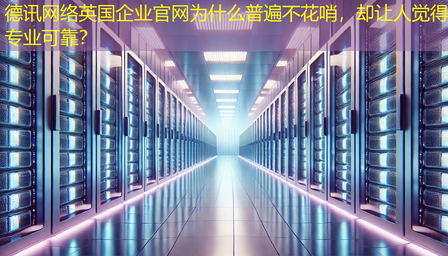 英国企业官网为什么普遍不花哨，却让人觉得专业可靠？