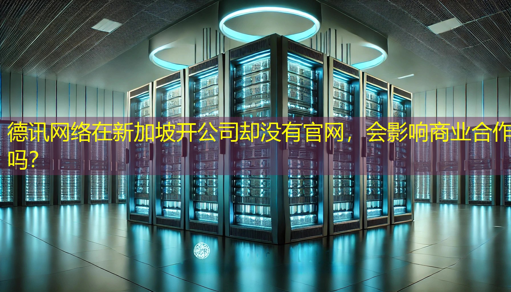 在新加坡开公司却没有官网，会影响商业合作吗？