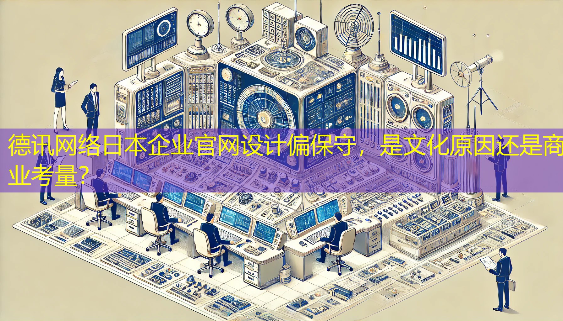 日本企业官网设计偏保守，是文化原因还是商业考量？