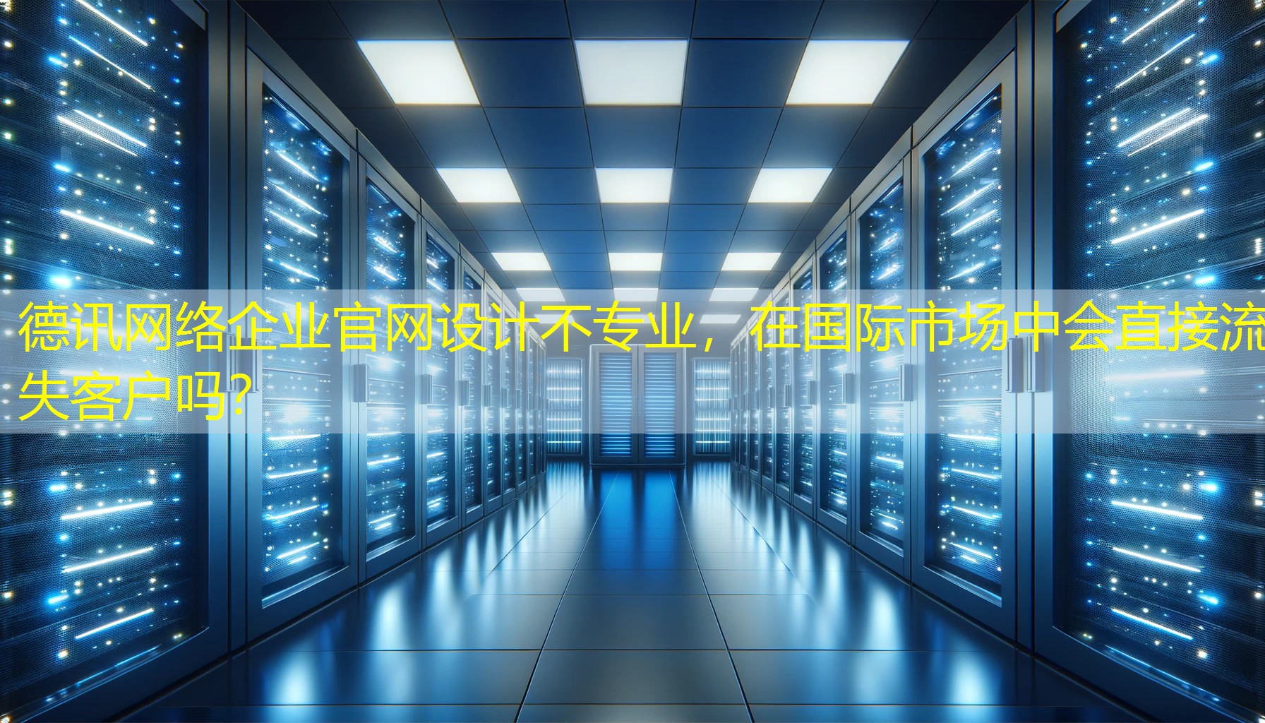 企业官网设计不专业，在国际市场中会直接流失客户吗？