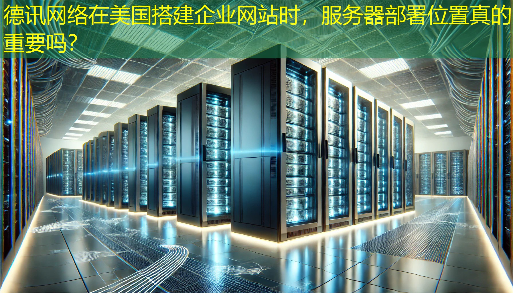 在美国搭建企业网站时，服务器部署位置真的重要吗？