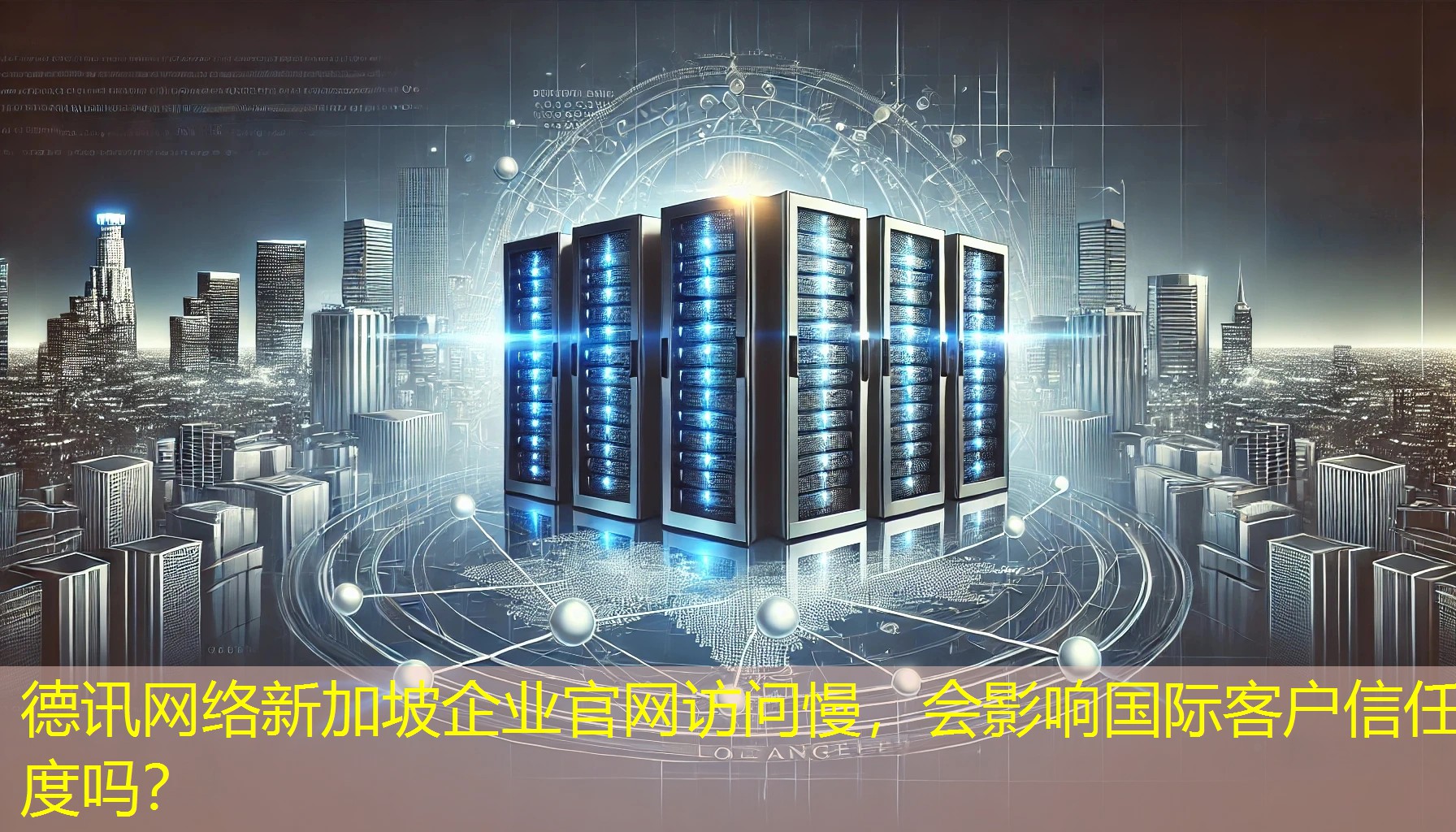 新加坡企业官网访问慢，会影响国际客户信任度吗？