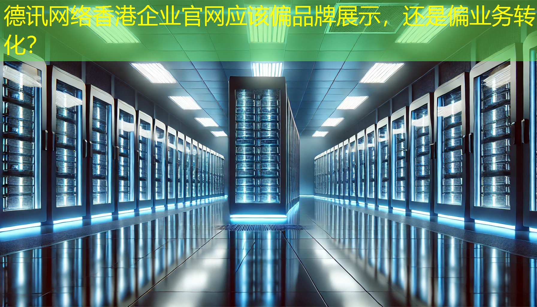 香港企业官网应该偏品牌展示，还是偏业务转化？