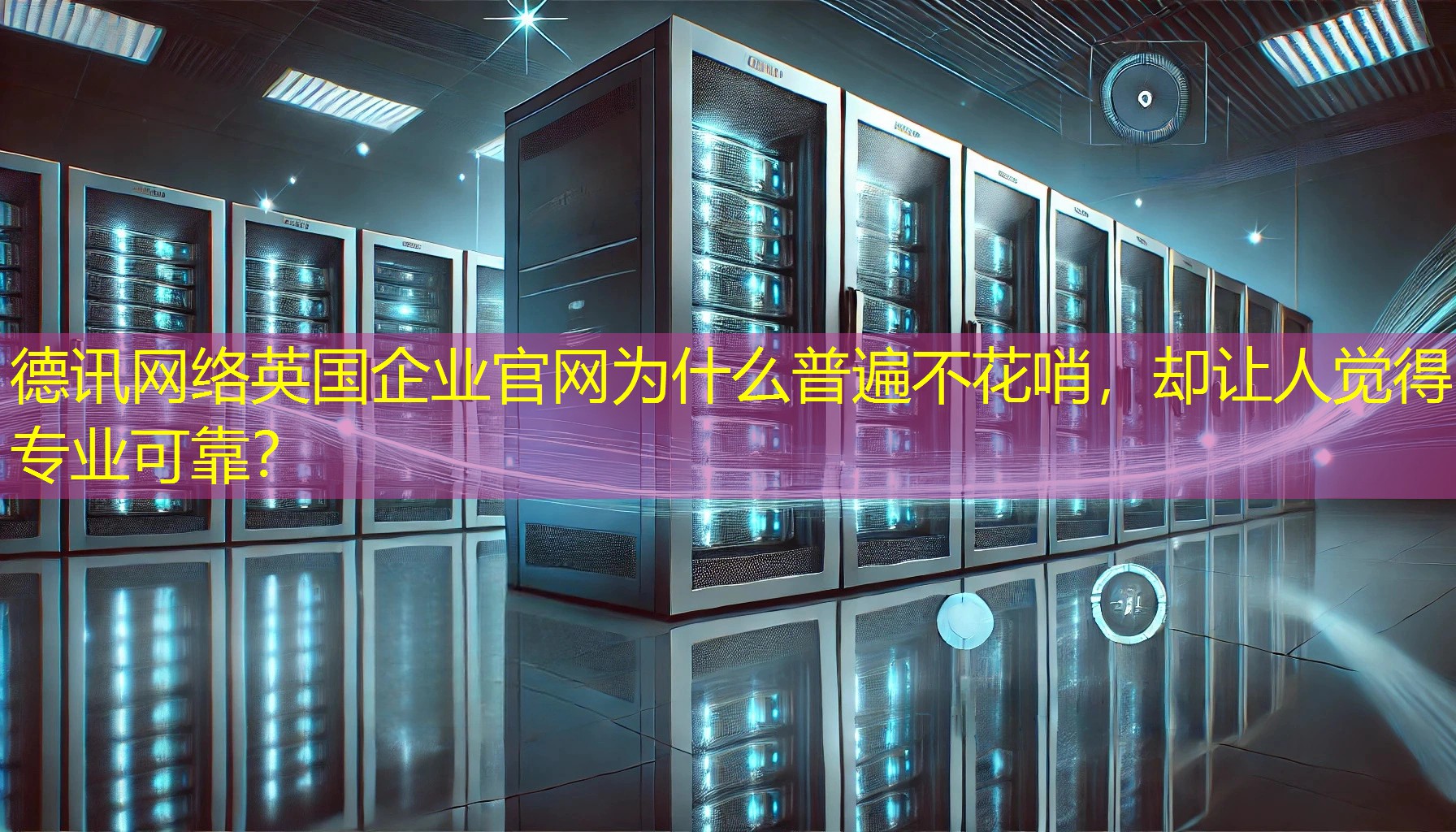 英国企业官网为什么普遍不花哨，却让人觉得专业可靠？