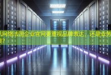 法国企业官网更重视品牌表达,还是业务转化效果?-海外网站建设