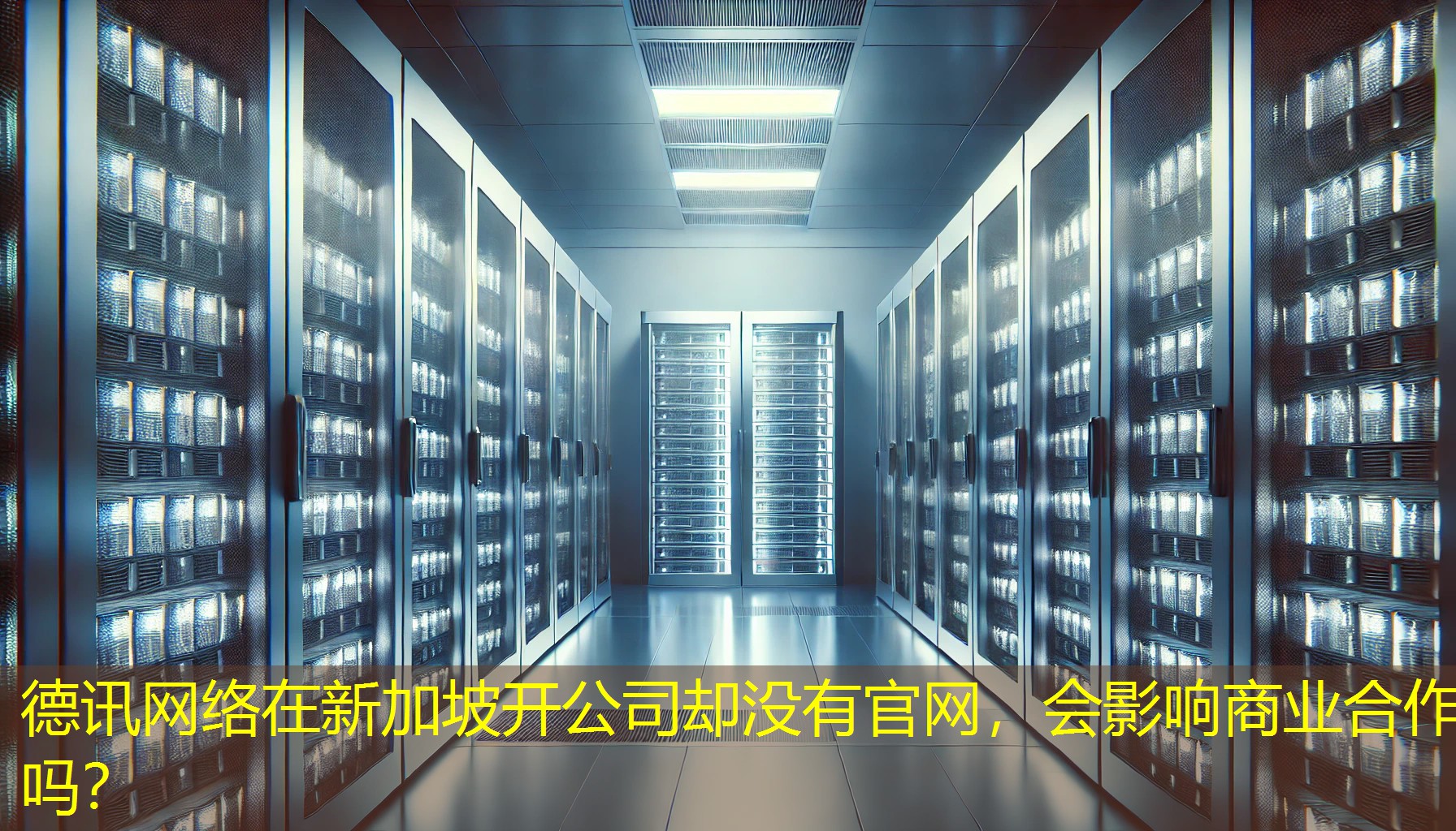 在新加坡开公司却没有官网，会影响商业合作吗？