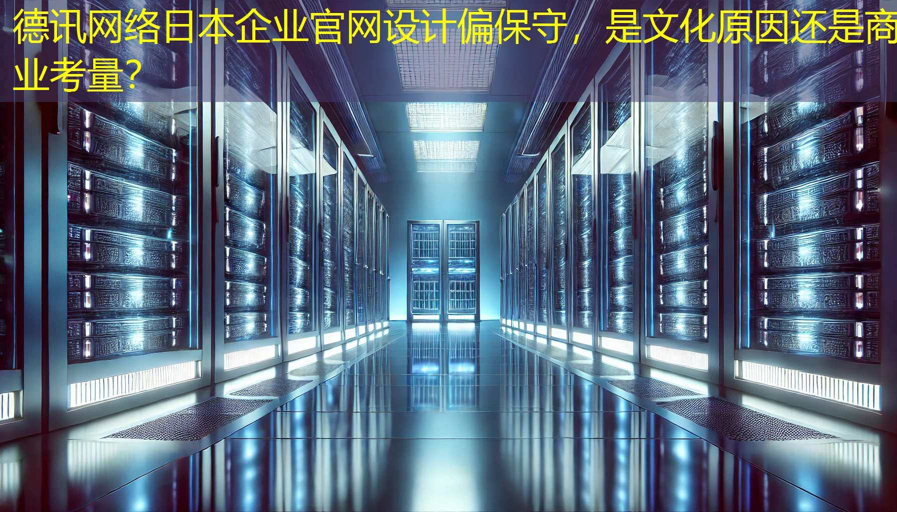 日本企业官网设计偏保守，是文化原因还是商业考量？