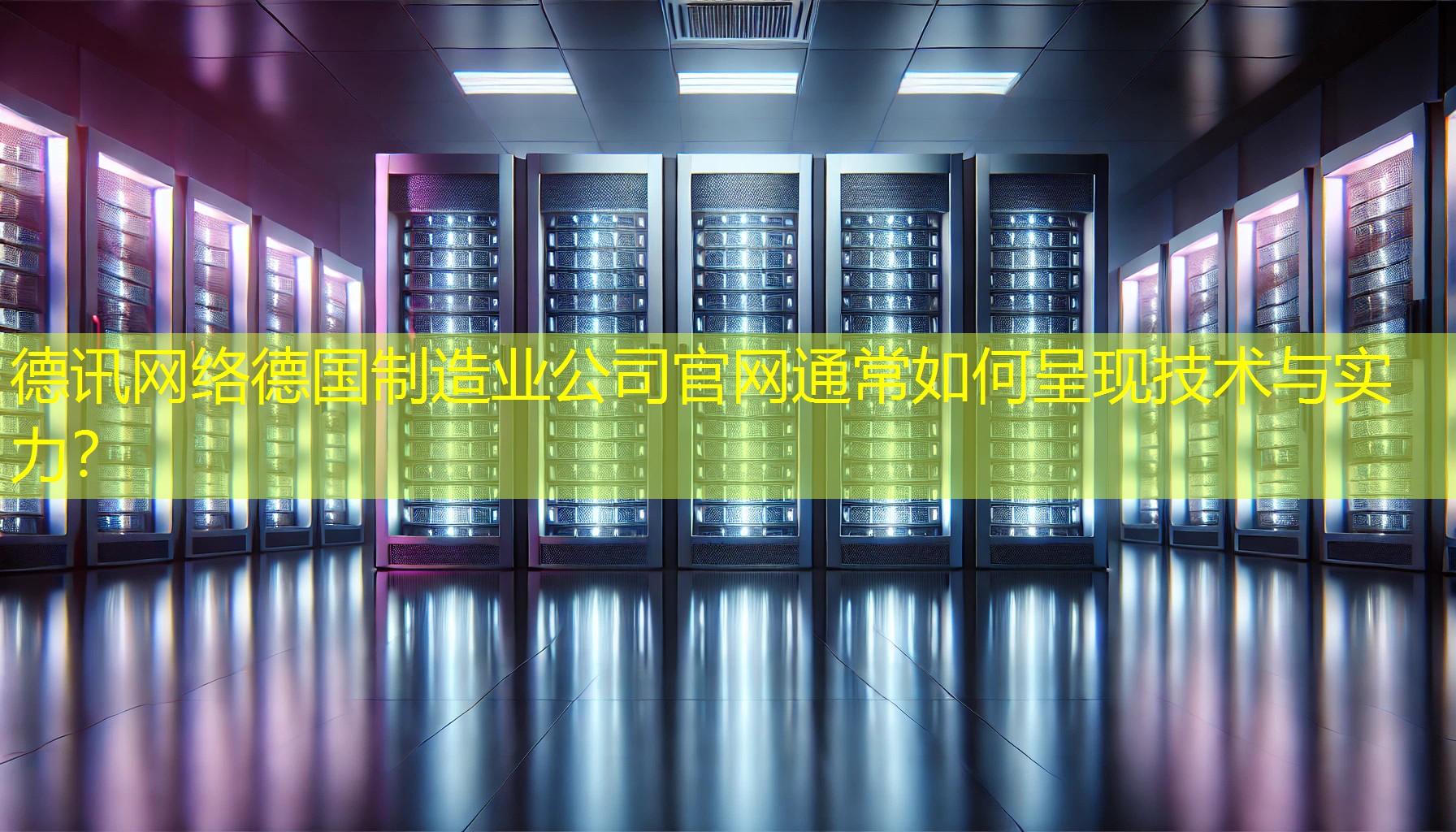 德国制造业公司官网通常如何呈现技术与实力? 德国制造业公司官网通常如何呈现技术与实力?