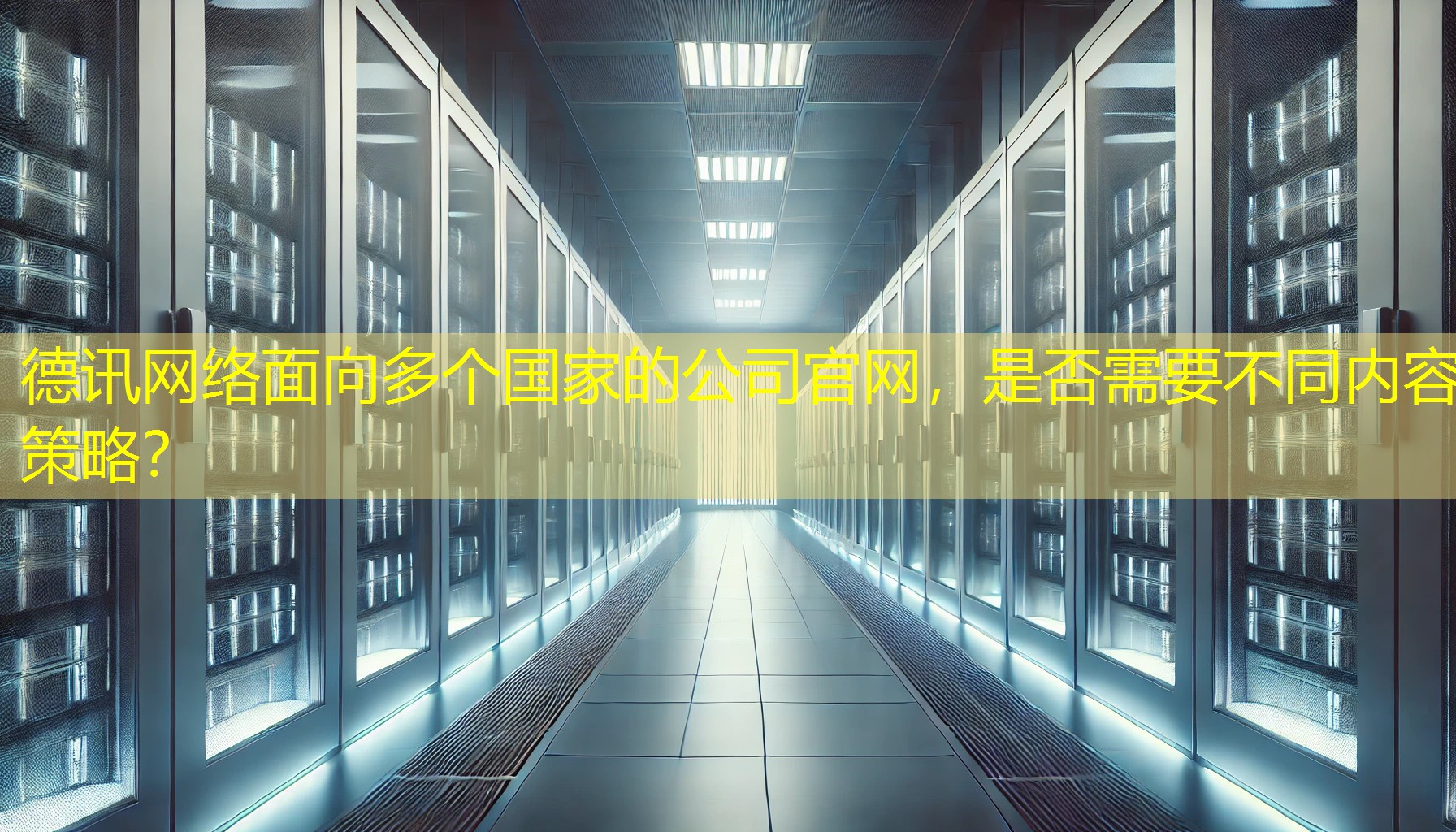 面向多个国家的公司官网，是否需要不同内容策略？