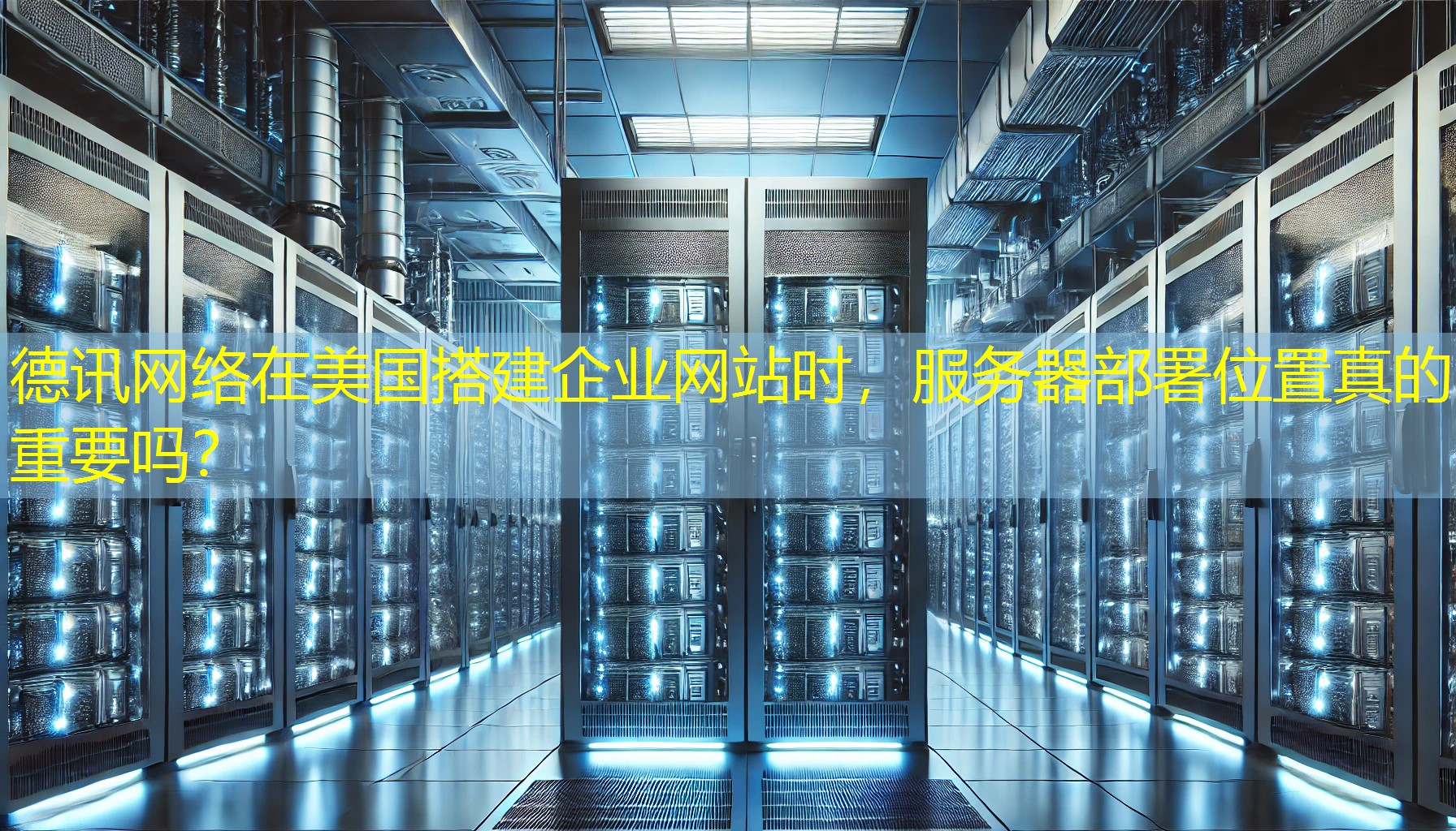 在美国搭建企业网站时，服务器部署位置真的重要吗？