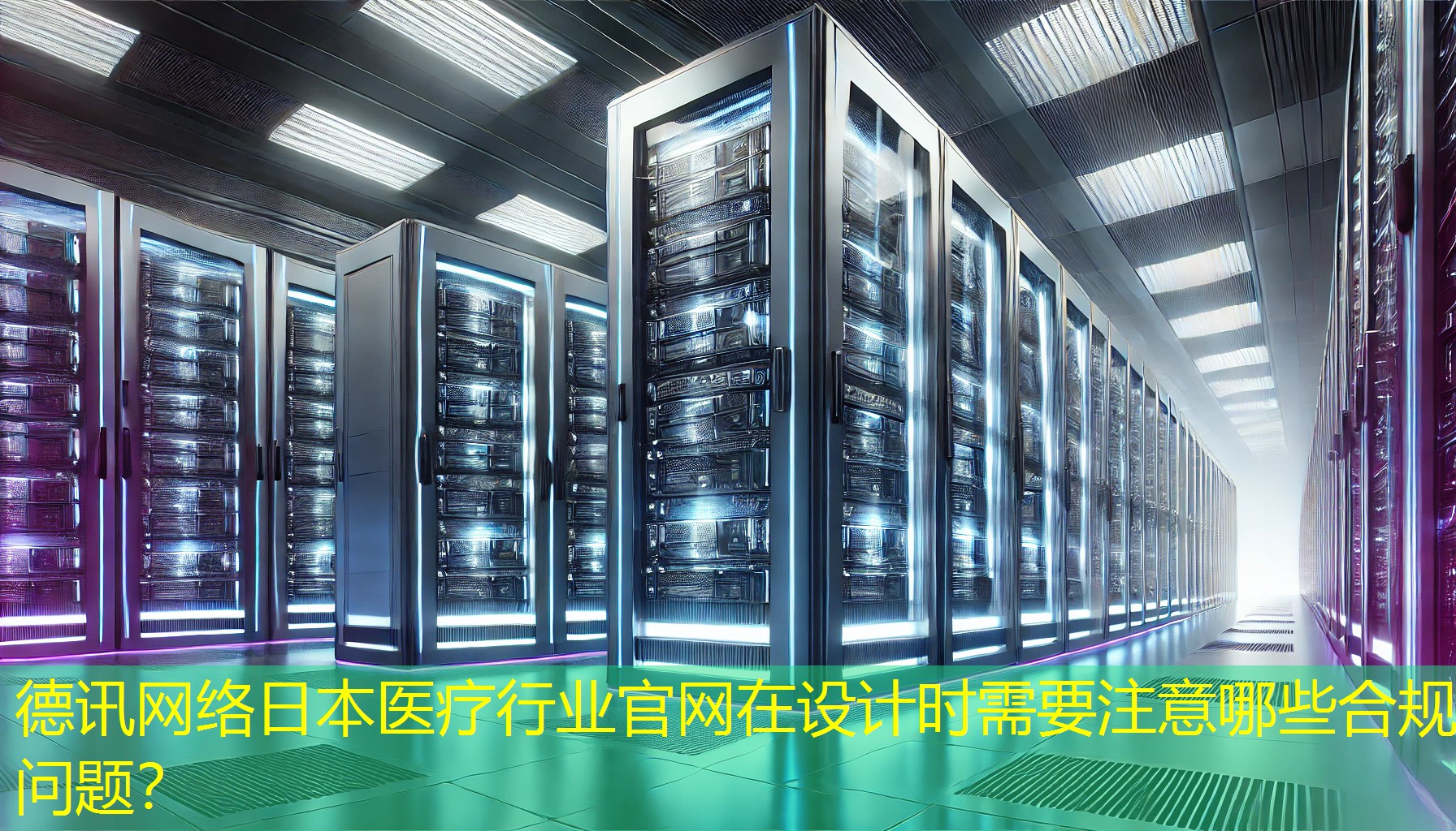 日本医疗行业官网在设计时需要注意哪些合规问题？